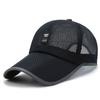 Gorra de red para hombre de verano, gorra de béisbol de red para exteriores de secado rápido, transpirable, protector solar, para pesca, gorra solar, gorra de ala extendida