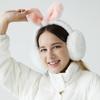 MEETSUNNY Orejeras de Orejas de Conejo para Mujer Invierno Lindo Cubreorejas Calentador de Orejas Invierno Ciclismo Protección para las Orejas Nuevas Orejeras