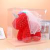Floristería Eterna Supermercado Tienda de Conveniencia Oso de Peluche Rosa Regalo Día de San Valentín Chino Vestido de Novia