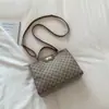 Bolso Pequeño Estampado Estilo Coreano 2025 Otoño Nuevo de Moda Bolso de Mano Ins Retro de un Solo Hombro Cruzado