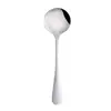 Cuchillo para bistec, tenedor y cuchara de acero inoxidable 304 Vajilla occidental cuchillo principal cuchara de postre café mango largo cuchara para helado
