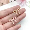 Chaveiro Pingente Laço Rosa Doce Pingente Pingente para Pulseira DIY Colar Acessórios de Roupa Acessórios de Liga