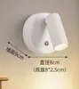 Sin perforación Magnético Inalámbrico Sin cables Control Remoto Táctil Protección Ocular Luz de Escritorio de Oficina para Horas Extras Lámpara de Pared para Dormitorio Hierro