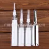 5ml/10ml Embalaje de ampolla australiana material plástico ampolla botella de esencia botella de crema para ojos al vacío por presión botella de aguja