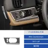 Adecuado para 17 Mini Countryman Modificación Interior del Coche Decoración del Panel de Control de Iluminación de Fibra de Carbono