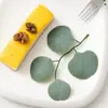 Folha de Eucalipto Artificial Planta Verde Acessórios para Decoração de Casamento Cenário para Transmissão ao Vivo Folhas para Fotos Atuando Venda por Atacado