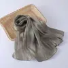 Chal para Vestido de Noche Pañuelo para la Cabeza Chifón Transparente Mujer Elegante Suave Sedoso Brillante Boda Novia Bufanda Velo Cubre