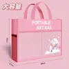 Bolsa de Mensalidade, Bolsa Tote, Bolsa para Livros, Bolsa de Reforço, Bolsa de Lona, Bolsa para Guardar Lição de Casa para Alunos do Ensino Fundamental II, Bolsa para Documentos, Bolsa para Provas