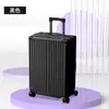 Maleta de Estilo Nuevo para Mujer, Pequeña, con Ruedas Universales, Resistente y Duradera, Maleta de Viaje Estilo Ins para Estudiantes, Cerradura de Contraseña, Maleta de Cuero para Hombre, 20 Pulgadas, 24 Pulgadas
