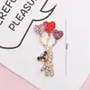 Cuentas Nuevas Accesorios de Oso de Diamante Paquete de Materiales Hechos a Mano DIY para Funda de Teléfono Móvil Accesorios de Joyería Oso Globo