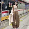 Calça Wide Leg Azul Klein para Mulheres, Novo Estilo Verão 2026, Calça Reta Petite, Calça de Trabalho Solta de Cintura Alta Estilo Americano
