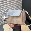 Bolsa de almacenamiento original de tres capas con estrellas, bolso de mano, bolso cruzado súper brillante, bolsa para teléfono, bolsa portátil y fresca para salir