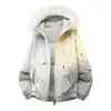 Jaqueta de algodão com capuz estilo americano Zeshandiao para mulheres, nova parka espessa de inverno 2026, casaco de algodão quente, casaco acolchoado de algodão moderno
