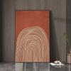 Pintura Colgante Abstracta Creativa Elegante para Sala de Estar Líneas Abstractas Geométricas de Piso a Techo Pintura Decorativa para Entrada Una Enorme