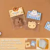 Bolsas para Empaquetar Galletas, Bolsas de Comida, Dulces Galletas, Snacks, Pasteles de Copo de Nieve, Productos Transparentes de Horneado Hechos a Mano para Niños para el Día del Niño