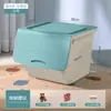 Caja de Almacenamiento de Juguetes Xingyou Caja de Almacenamiento Doméstica con Apertura Frontal y Tapa Abatible Caja de Almacenamiento de Ropa Cesta de Almacenamiento Extra Grande para Snacks