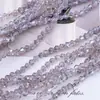 Cuentas de Cristal de Doble Punta de 4 mm, Cuentas de Vidrio Facetadas en Forma de Rombo, Materiales para Manualidades, Cuentas Hechas a Mano, Cuentas Sueltas, Joyería al por Mayor
