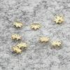 Accesorios de joyería hechos a mano para bricolaje, cuentas de pulsera de 4,5 mm, flor de estrella de 8 ángulos, sombrero de flor, horquilla, corona de fénix, material A357