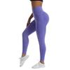 Pantalones de Yoga Deportivos Europeos y Americanos Transfronterizos Ajustados Cadera Cintura Alta Lavados Esmerilados Fabricantes de Origen