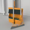 Miaojia Di Juego de Escoba y Recogedor Nuevo Material Engrosado y Ampliado para Baño, Escoba de Barrido con Cerdas Suaves Mágicas