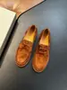 Otoño/Invierno 2026 Mocasines BC Slip-on Zapatos Perezosos Estilo Británico Zapatos de Piel Genuina Casual Planos Transpirables Talla Grande Zapatos para Hombre