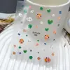 Série Duyuer Adesivos de Unha Populares Estilo Influenciador Realista com Suporte Adesivo para Decoração de Unhas DIY