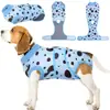 Roupas para cães pequenos, médios e grandes, colete protetor de barriga tipo urso de pelúcia, proteção para a barriga para prevenir resfriados, roupas pós-castração para cadelas, roupas para desmame