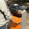 Caja de Entrega Express Carta de Entrega para Casa/Villa Envoltura para Almacenamiento en Casa Caja de Acceso Piezas Autoextraíbles Antirrobo