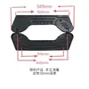 Cubierta Decorativa para Asiento de Autocaravana Furgoneta Panel Lateral Asiento Plano Plegable Cubierta Protectora Carcasa