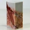 Jinshi Grabado de Sellos Piedra Shoushan Piedra Vieja Patrón Extraño Su Zhang Du Ling Colección Gao Shan Caligrafía Grabado Sello de Ocio