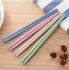 Palillos de Paja de Trigo Escandinavos Creativos Simples Coloridos Palillos Domésticos Chinoiserie Personalizados Palillos a Prueba de Moho Comida Casera