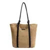 Nova bolsa de palha trançada vazada 2026, bolsa trançada casual feminina, bolsa tote de grande capacidade, bolsa de ombro, bolsa de mão, bolsa de praia para mulheres