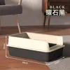 Arenero grande a prueba de salpicaduras, semi-cerrado y engrosado, exclusivo para productos de limpieza de mascotas transfronterizos, venta al por mayor desde el fabricante