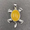 Colgante Broche Doble Uso Tortuga Pequeña Incrustaciones de Cristal Piedra Natural Multicolor Pin Exagerado Moderno Joyería de Comercio Exterior