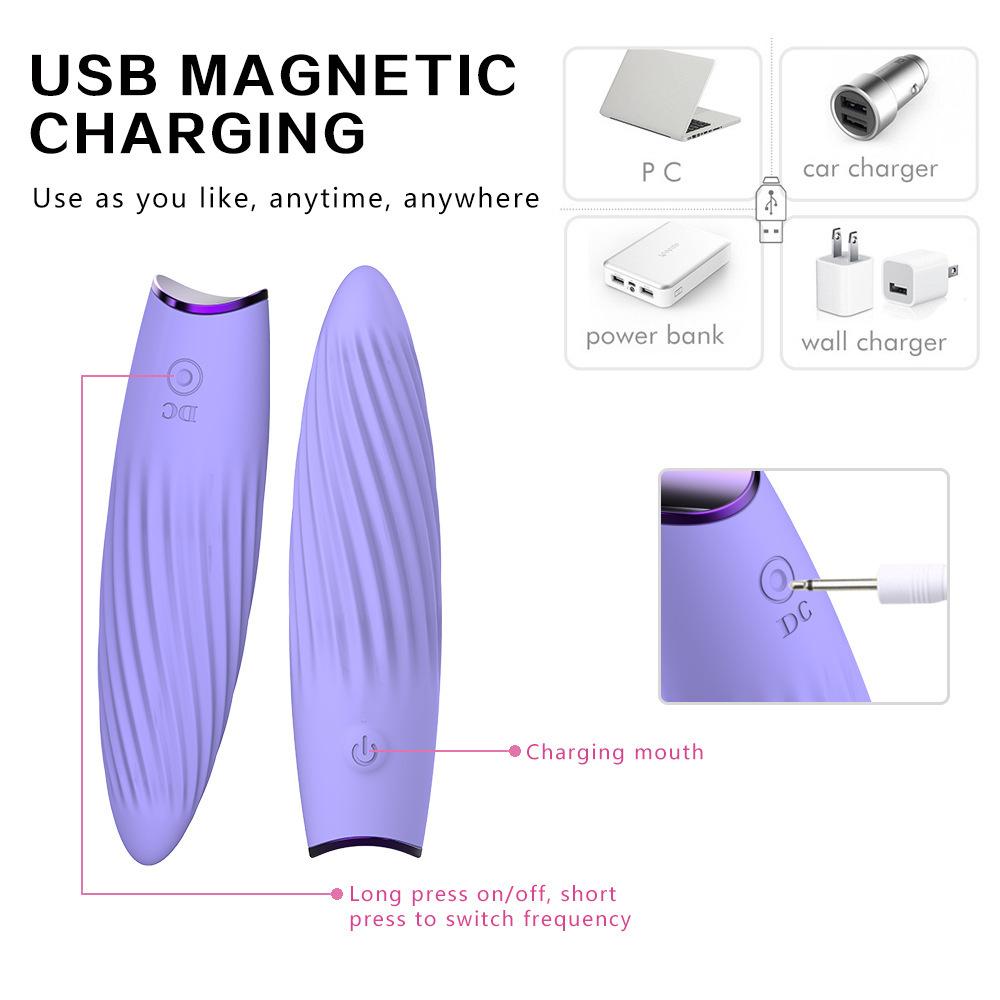 详情7跨境螺纹震动棒多频振动强震迷你AV棒跳蛋女用自慰器成人