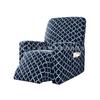 Funda elástica estampada para tumbona transfronteriza, funda protectora antideslizante para mecedora, funda universal para silla de masaje, funda todo incluido para sofá individual