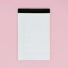Bloco de Papel A5 Transfronteiriço Amazon Simples Listrado Rasgável Notas Adesivas A4 Planejador de Recados Caderno Portátil