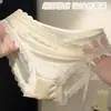 Bragas Sexy Puro Deseo Francesitas Ligeras de Lujo Malla Suave de Satén Encaje Mujer 2026 Estilo Nuevo