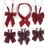 Estilo Japonés JK Corbata de Lazo Roja para Mujer Estilo Universitario Ropa con Lazo Accesorios Marinetwear Decoración de Camisa Flor en el Cuello de Mujer Moda