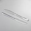 Cuchillo y tenedor desechables personalizados para llevar comida rápida PS vajilla embalaje sopa polvo arroz espesado protección ambiental cuchillo y tenedor sopa lugar