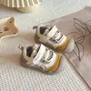 Sapatos de caminhada para bebê 2026 primavera e outono sapatos casuais para criança sapatos funcionais para meninos sapatos de bebê para meninas sapatos antiderrapantes para bebê