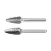 Broca Rotativa de Carboneto Tipo F Cilíndrica de Cabeça Única e Dupla Cabeça de Moagem de Aço Tungstênio Metal Jade Solda Moagem Elétrica Moinho de Vento