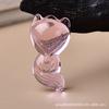Soporte directo de fábrica personalizado colgante de zorro de nueve colas joyería diy colgante de tallado tridimensional