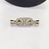 Cierre de doble cabeza de nariz de cerdo DIY collar pulsera joyería chapada en oro de 18k accesorios de cierre de perla