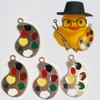 Accesorios de Patito Amarillo para Vecindario Transfronterizo, Linli No. Juguete de Decoración DIY de Pelo de Pato 8 Piezas, Regalo Hecho a Mano de Té con Leche de Limón