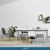 Muebles de Exterior Modernos Sencillos Silla de Comedor de Aleación de Aluminio Silla de Café para Patio Jardín Silla Alta Taburete de Barra Silla con Respaldo Combinación