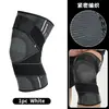 Rodilleras Deportivas, Doble Correa, Leggings Tejidos de Compresión para Correr, Rodilleras Rotulianas para Baloncesto Ciclismo, Mangas Protectoras para la Articulación de la Rodilla