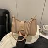 Texturizada Tendência Casual Retrô Verão 2026 Nova Estilo Coreano Nicho Moda Versátil para o Dia a Dia Bolsa de Ombro Transversal