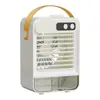 Ventilador Portátil Transfronterizo Ventilador de Escritorio con Aspersor de Refrigeración Portátil Soporte para Espejo de Maquillaje Ventilador Aire Frío