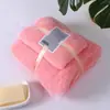 Nuevo Juego de Toallas de Baño de Coralina, Juego de Regalo de Toallas, Toalla Gruesa Absorbente, Combinación de Toallas de Baño